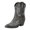 Grey, variant on Cowboy Boots for Women Chunky Heel Pointed toe Western Short Booties Classic Embroidery Pull on Cowgirl Boots for Travel Festival