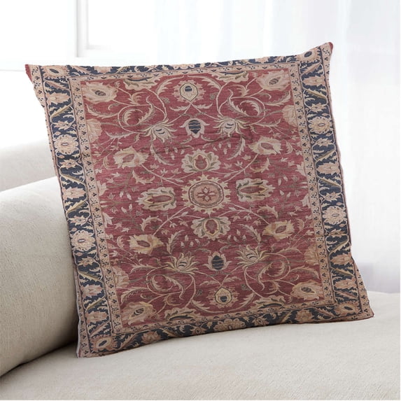 Ahgly Company Indoor Square Mid-Century Modern Throw Pillow, 18 inch by 18 inch