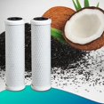 thumbnail image 2 of – 2 Pack Carbon Block Water Filter Cartridges Compatible with Flow-Pur 8, WCBCS-975-RV Models – Removes Bad Taste & Odor – Whole House Replacement Filter Cartridge – 5 Micron, 2 of 7