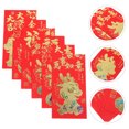 thumbnail image 3 of 60 sobres rojos tradicionales con bolsillos, creativos, para regalar en festivales., 3 of 8