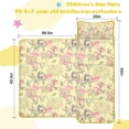 thumbnail image 5 of Pioneer Flower Floral Print Pattern Toddler Nap Mats for Kids Preschool,Sleeping Mat Bag or Kids,Toddler Sleeping Bag,Toddler Nap Mat or Daycare, 5 of 6