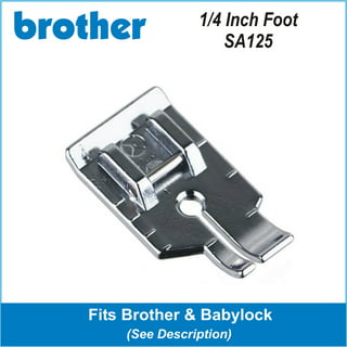 Brother SA125 1/4 inch Piecing Foot