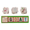 thumbnail image 4 of Juego de letras a juego, bloques de madera, juego de ortografía, divertido juego interactivo de rompecabezas de ortografía del alfabeto para niños en, 4 of 9