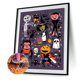thumbnail image 3 of Cuadros Decorativos Pintura de diamante redondo completo Kits de mosaico de Halloween 5D Ehuebsd bricolaje ilustraciones Festival Kits de mosaico de resina dibujo de imagen arte de diamantes de im, 3 of 9
