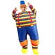 thumbnail image 1 of 1 pieza de disfraz inflable de payaso para cosplay, disfraz para fiesta de Halloween, disfraz para adultos y niños (verde y rojo), 1 of 5