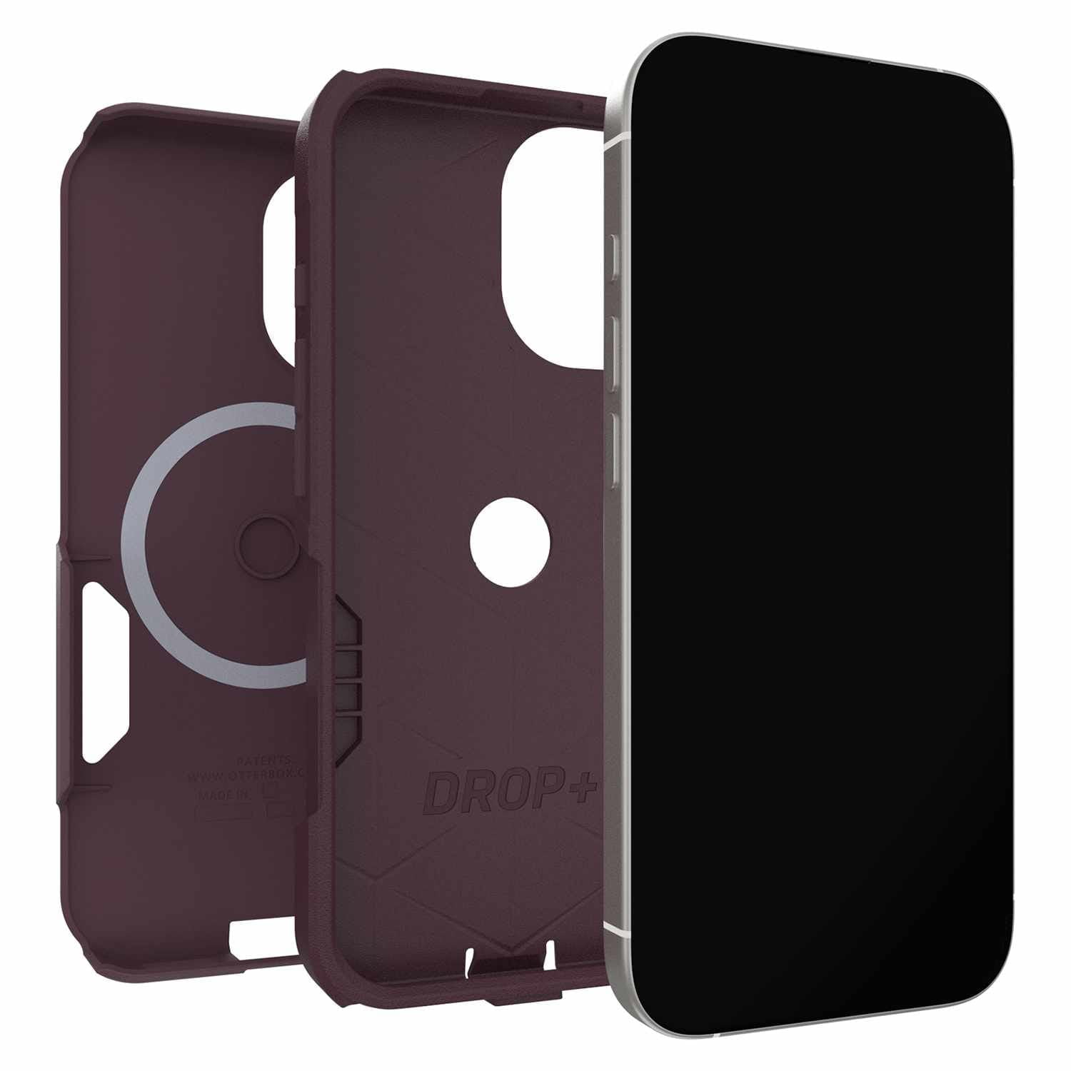 OtterBox Commuter MagSafe Case w/Camera Control Trailhead (Purple) for iPhone 17