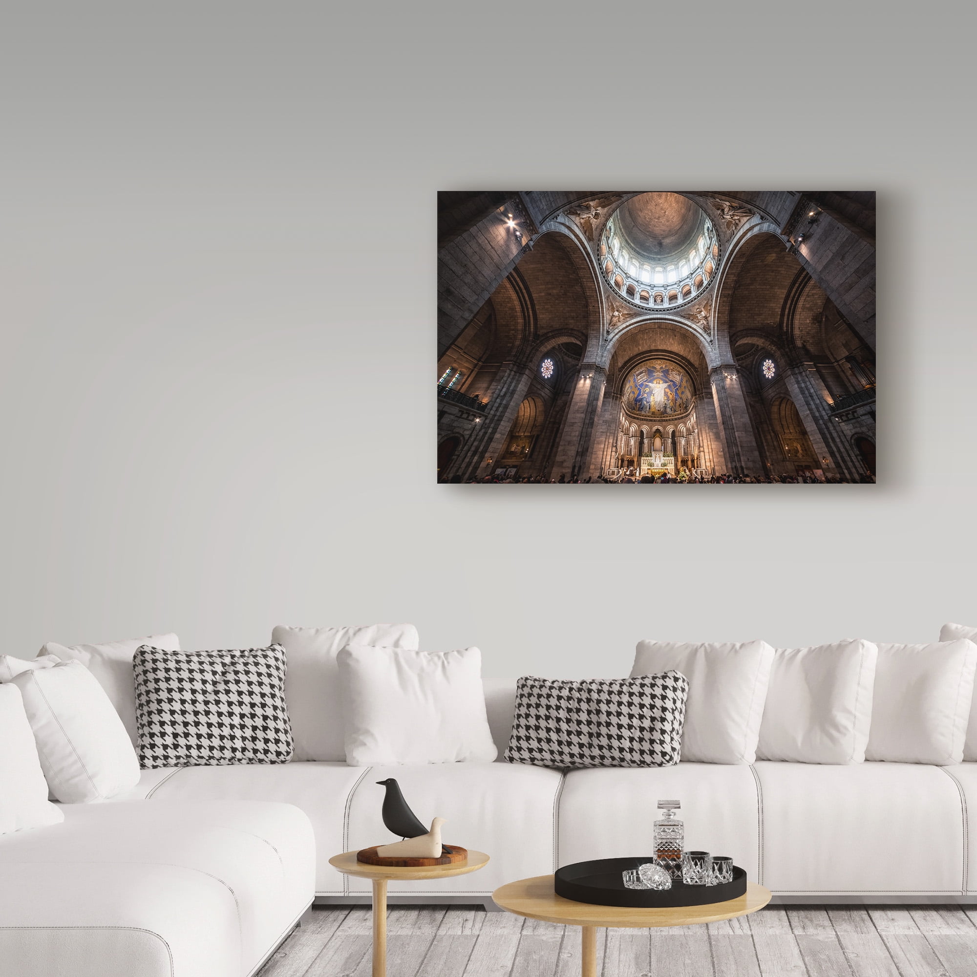 Trademark Fine Art 'Sacre Coeur 1' Canvas Art by Giuseppe Torre