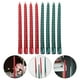 thumbnail image 4 of Velas largas elegantes, velas cónicas de tornillo largo, velas decorativas para mesa de cena, fiesta, Festival, 12 Uds., 4 of 8