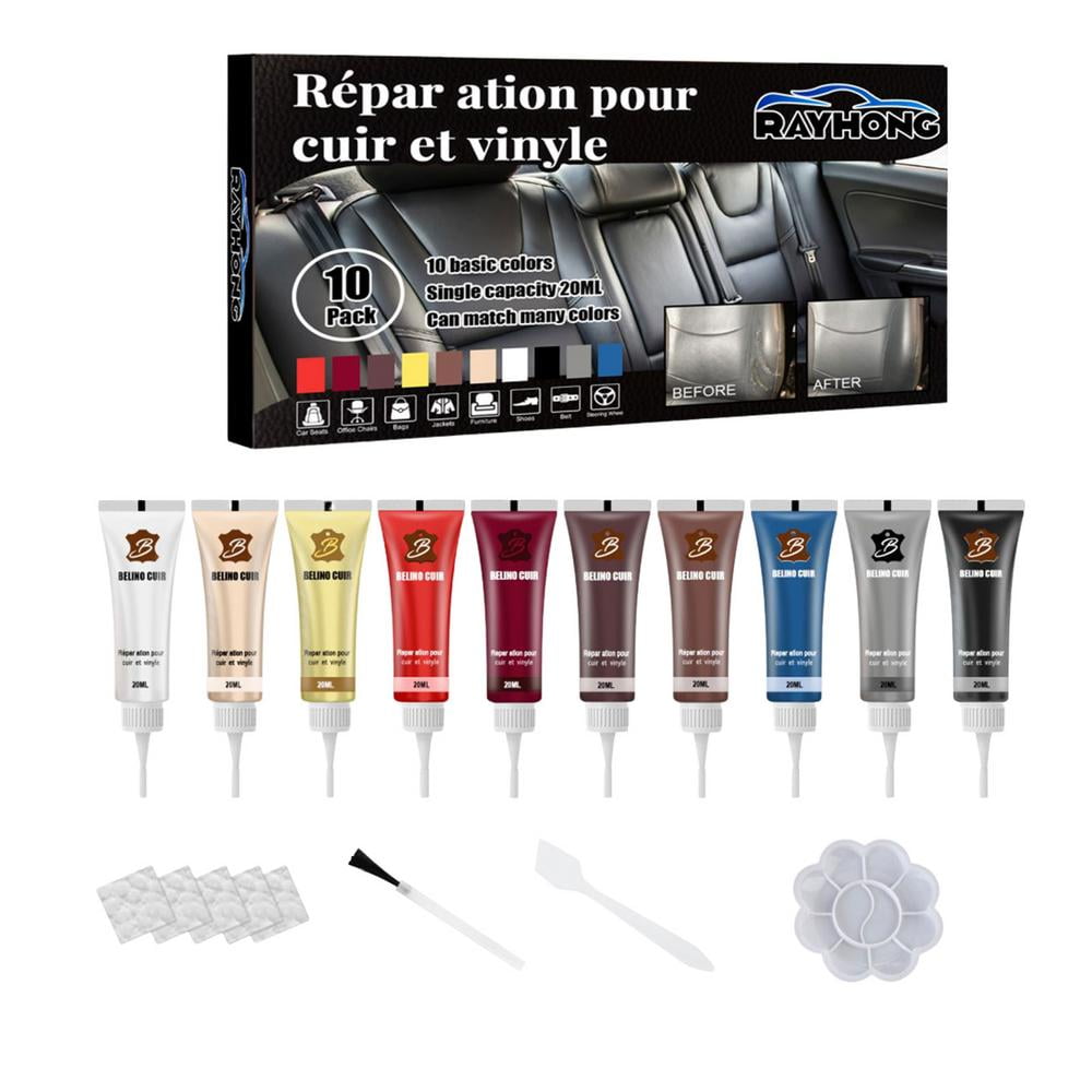 10 Colors Leather Recolouring Balm Leather Repair Paint Color Restorer Leather Colourant