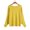 Yellow, variant on DuoJiaJ Women's Off Shoulder Batwing Sleeve Oversized Pullover Knit Sweater Top Plus Size Spring & Autumn Short Style Sweaters For Women Clearance Blue One Size