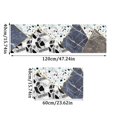 thumbnail image 2 of bathroom rugs kitchen rugs,Kitchen Bathroom Floor Mats Slip Waterproof Comfortable Standing Mat Ergonomic Rug Non-Slip, 2 of 8