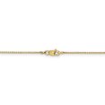 thumbnail image 4 of 14k Yellow Gold 16 Inch 1mm Box Chain Necklace Pendant Charm, 4 of 9