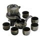 thumbnail image 5 of Juego de tetera de cerámica, juego de té, regalos, teteras para Infusor de té de hojas sueltas, juego de té de cerámica portátil para el hogar y la, 5 of 8