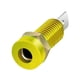 thumbnail image 3 of Conector banana de 4 mm y panel perforado de 8 mm, terminal de cobre, conector banana Amarillo, 3 of 9