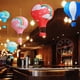 thumbnail image 4 of 30cm Globo de aire caliente Fiesta de bodas Fiesta colgante Decoración para el hogar 4 Sunnimix Linterna de papel de globo aerostático, 4 of 8