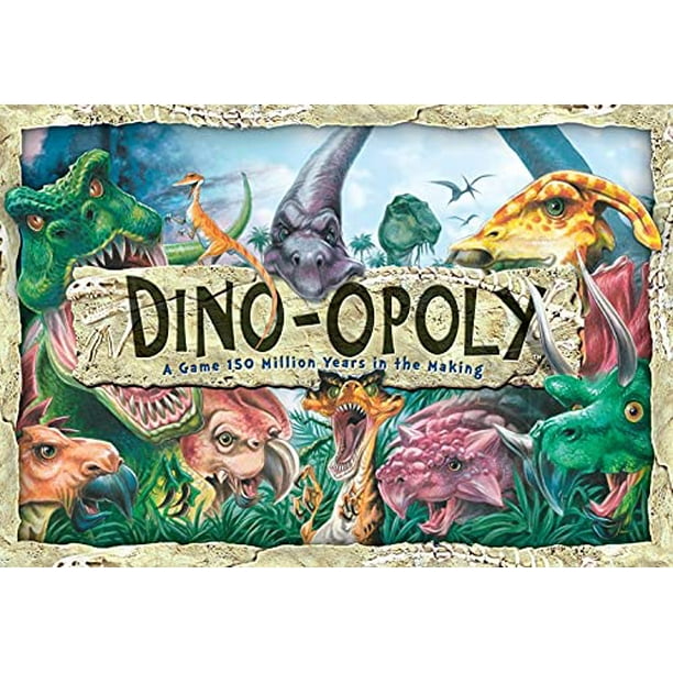 Jeu de Société Monopolistique Dino-Opoly