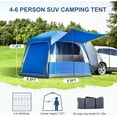 thumbnail image 2 of Slsy Screen House Pop-Up Canopy Instant Tent Outdoor Camping Tent with Carry Bag for Patio, Backyard, Deck & Outdoor Activities 71"L x71"W x71"H, 2 of 8