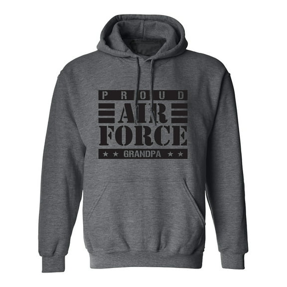 Proud Air Force Grandpa Adult Hooded Sweatshirt