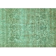 thumbnail image 1 of Ahgly Company Indoor Rectangle Oriental Light Blue Traditional Area Rugs, 2' x 3', 1 of 4