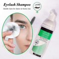 thumbnail image 4 of Eyelash Extension Cleanser, Eyelash Extension Shampoo Eyelash Extension Foam & Brushes Eyelid Cleanser For Makeup Remover, 4 of 5