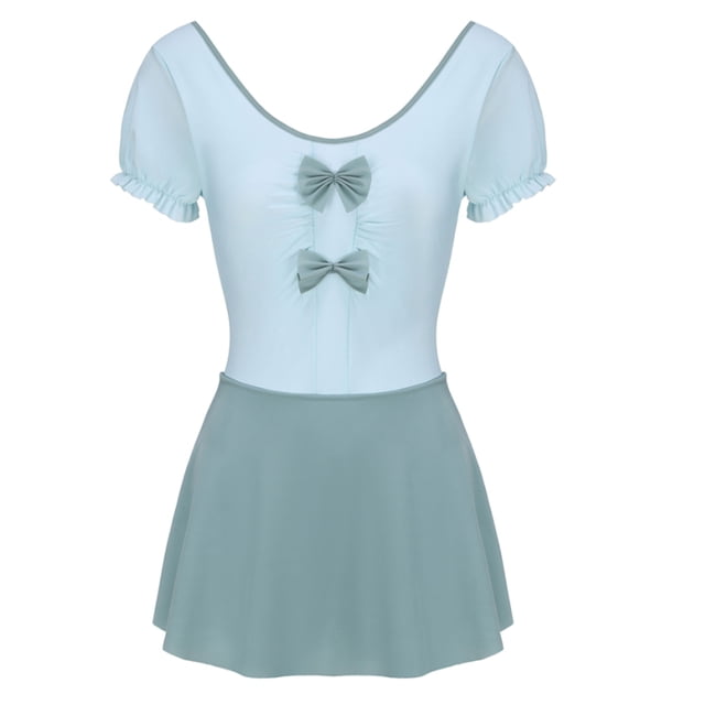 Naiovety Traje de baño para adolescentes Estilo de moda y tela cómoda disponible en vestido de varios colores Traje de baño verde negruzco 5XL