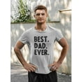 thumbnail image 2 of Best. Dad. Ever. T-Shirt Men -Smartprints Designs, Male 4X-Large, 2 of 4