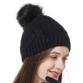 thumbnail image 2 of Cavosen Beanie Hats for Women Winter Outdoor Beanies Skullies Warm Knit Ear Protection Hats for Cold Weather Solid Party Caps Wool Soft Lightweight Breathable Mountain Headwear Bonnet, 2 of 3
