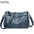 thumbnail image 2 of Nuevos bolsos de cuero azul, carteras y bolsos de mano para mujer, bolsos de lujo para mujer, bolsos de marca de diseñador, bolsos cruzados para mujer 2020, 2 of 5