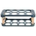 thumbnail image 1 of Caja de almacenamiento de huevos Almacenamiento Huevos Huevos Organizador de cocina Refrigerador Huevo Estante, 1 of 6