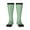 2 Black-1, variant on Dinosaurs on Roller Skater print thigh-high socks, crafted for both men and women with a stretchy, high-opaque design perfect for daily wear
