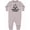 AC-Heather Grey, variant on Mommy Little Co Counsel Lawyer Baby Fleece Romper