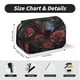 thumbnail image 5 of Easygdp Rose Full Moon Black Wolf para Estuche de Lápices con Tapa Flip, Suministros de Oficina y Universidad para Adolescentes y Adultos, 5 of 7