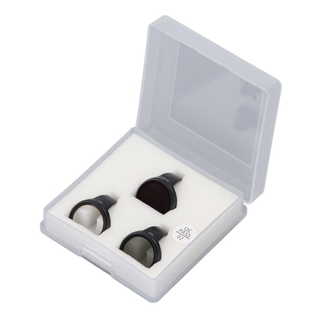Filtro De Lente De Protección UV CPL ND16, Oleofóbico De Doble Cara Nano Coating Drone UV CPL ND16 Juego De Filtros A Prueba De Agua Con Gancho Para Vuelo