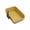 Yellow, variant on Open Top Cat Litter Box with High Sides, Splash-Proof Kitty Litter Pan with Removable Base, Easy Cleaning