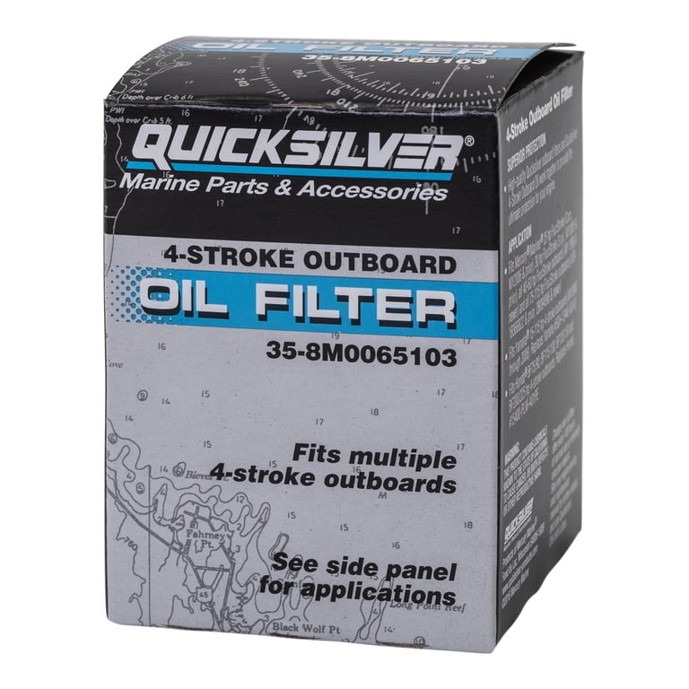 MERCURY 35-8M0162830 Oil Filter for MERCURY 115HP 4-Stroke Outboard MERCURY 35-8M0162830 Oil Filter for MERCURY 115HP 4-Stroke Outboard