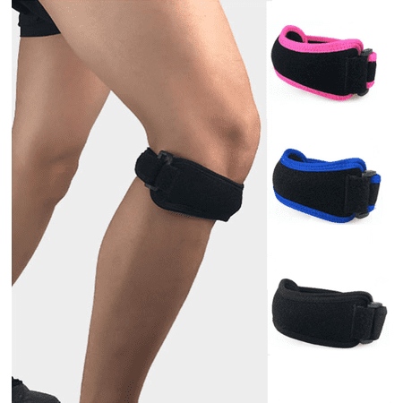 Patella Tendinitis Knee Brace Jumpers Runners Basketball Strap Support Band Anti-slip Pain Relief Band with Silicone (Best Knee Strengthening Exercises For Runners)