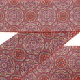 thumbnail image 1 of IBA Indianbeautifulart Brown Floral Mandala Fabric Lace Dressmaking Dupion&nbsp;Trim&nbsp;Tape Printed Sewing Lace By 9 Yard 4 Inches, 1 of 1