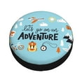 thumbnail image 2 of Kdxio Spare Tire Cover for RV Trailer, Waterproof Wheel Cover,Camper Spare Tire Cover Fit for Rv SUV Truck Travel Trailer -Let's Go on an Adventure, 2 of 8