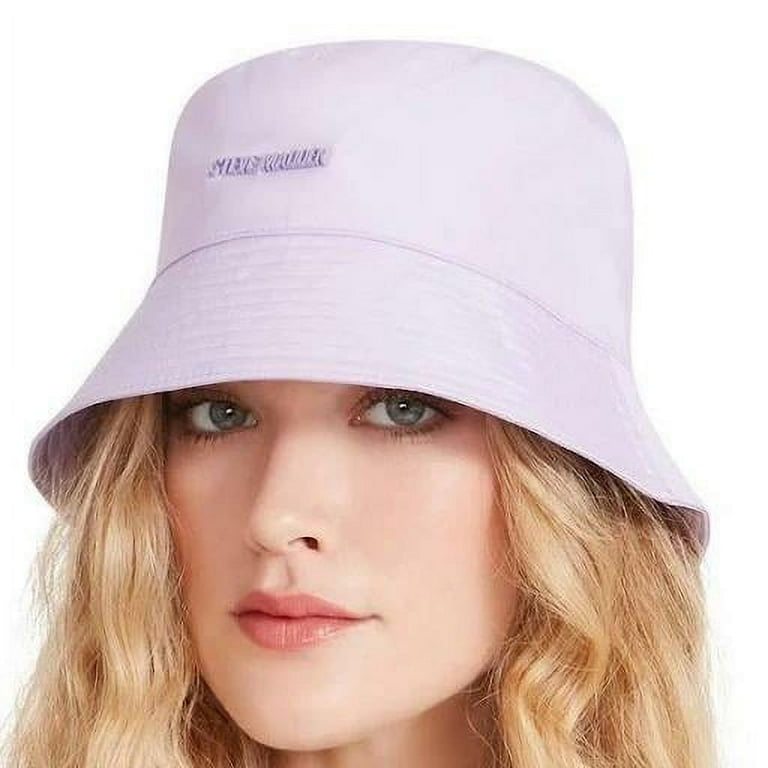 Steve Madden Satin Lined Bucket Hat Lilac Women's One Size 