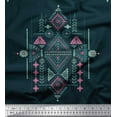thumbnail image 1 of Soimoi Poly Georgette Fabric Aztec Kilim Printed Craft Fabric by The Yard 52 Inch Wide, 1 of 1