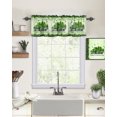 Curtain Valances for Windows, Happy St. Patrick's Day Lucky Truck