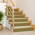 thumbnail image 4 of Mi Alma Green Yellow Floral Peel & Stick Vinyl Backsplash Tiles 5x5, 24 pcs, 4 of 10