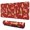 Red Christmas Golden Reindeer Pattern, variant on Red Christmas Golden Reindeer Pattern Extended Large Mouse Pad, Gaming Desk Pad with Non Slip Base & Stitched Edges, Smooth Polyester Gifts for Birthday Christmas Thanksgiving,31.5"x11.8"