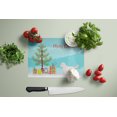 thumbnail image 3 of Carolines Treasures CK3805LCB Bichpoo White Christmas Tree Glass Cutting Board - Large, 3 of 4