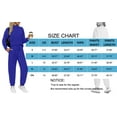 thumbnail image 5 of MOSHU Two Piece Sets for Women Casual Lounge Sets Mock Neck Sweatshirts and Drawstring Jogger Pants Vacation Travel Outfits, 5 of 7