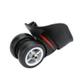 thumbnail image 1 of 2 Pcs Roues de Valise de Remplacement, Matériau Plastique Durable à Double Roulement, pour Valise, 1 of 8