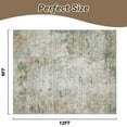 thumbnail image 4 of SIXHOME 9'x12' Abstract Area Rugs Modern Soft Washable Rug Neutral Non-Slip Indoor Rug for Living Room Bedroom Dining Room Office Lightweight Foldable Carpet Ideal for High Traffic Areas Taupe, 4 of 8