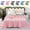 Pink, variant on Yyuenw Summer Quilt, 90x78-Inch Summer Air Conditioning Quilt, Cool Feeling Ice Silk Summer Quilt, Thin Ice Cream Quilt Washable Washable