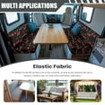 thumbnail image 3 of Uorisanigo Camper Dinette Cushion Covers Stretch Replacement Cartoon Cherry Print Couch Cushion Slipcovers Comfortable Sofa Furniture Protector Soft 2 Sets RV Sofa Cover, 3 of 7