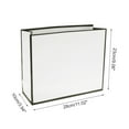 thumbnail image 3 of Unique Bargains 4 Pcs Gift Bags Solid Color Design Gift Packaging Black White, 3 of 5